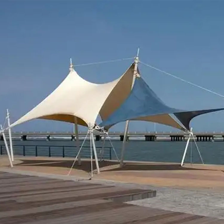 丹巴县膜结构景观棚