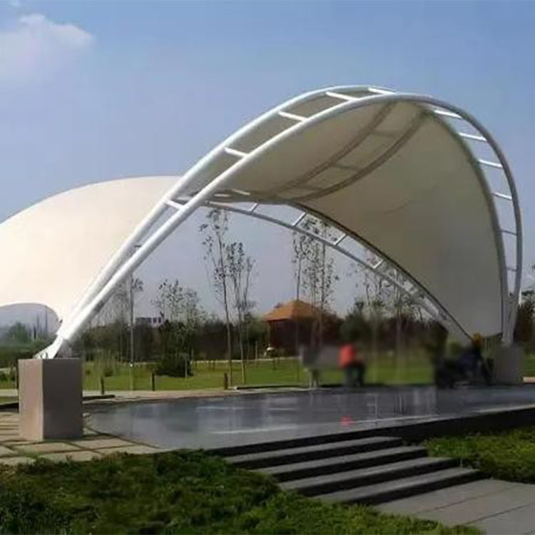 丹巴县膜结构景观棚