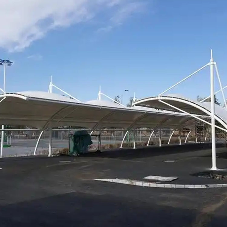 丹巴县膜结构电动车棚