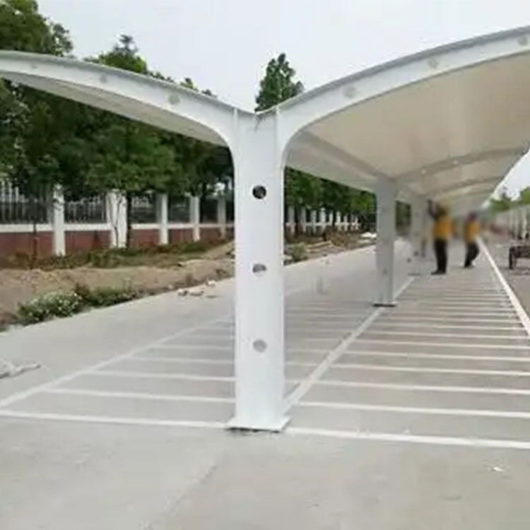 丹巴县膜结构电动车棚